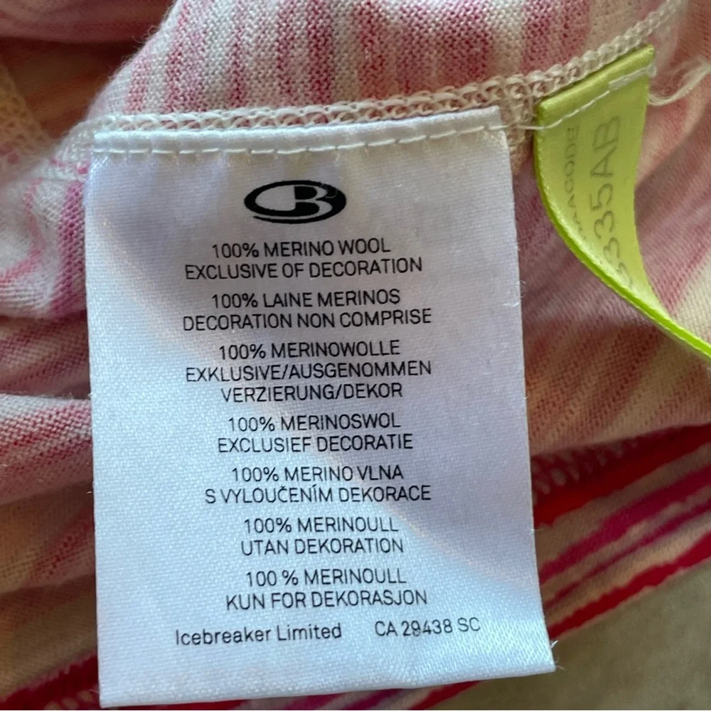 Icebreaker Bodyfit 200+ Long Sleeve Merino Top, Size Small - Picture 5 of 8